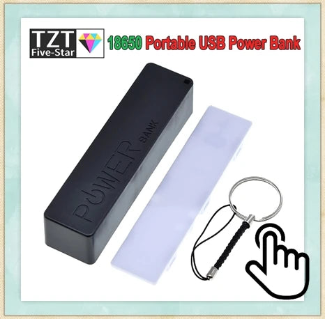 TZT Type-C 15W 3A Fast Charge UPS Power Supply / 18650 Lithium Battery Charger Module DC-DC Step Up Booster Converter 5V 9V 12V
