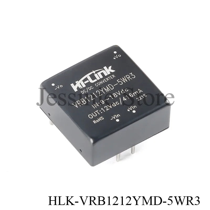 DC-DC Isolated Converter Power Supply Module 5W 12V 24V 5D2405/5D1205/5D1212/5D1215/5D2412 VRB2403/2409/2415/2424YMD-5WR3