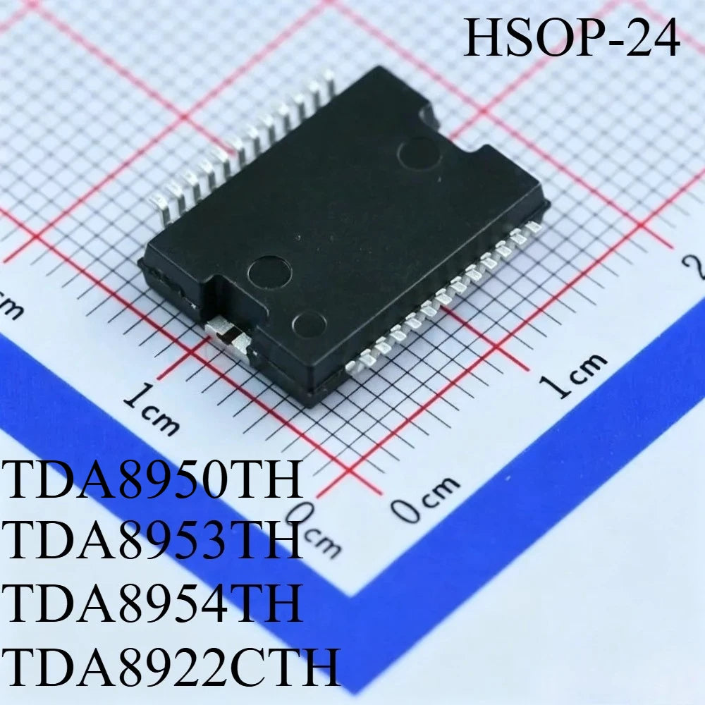 2Pcs/Lot New and original  TDA8953TH  TDA8954TH TDA8922CTH  TDA8922TH  TDA8950TH   HSOP-24 IC Chip