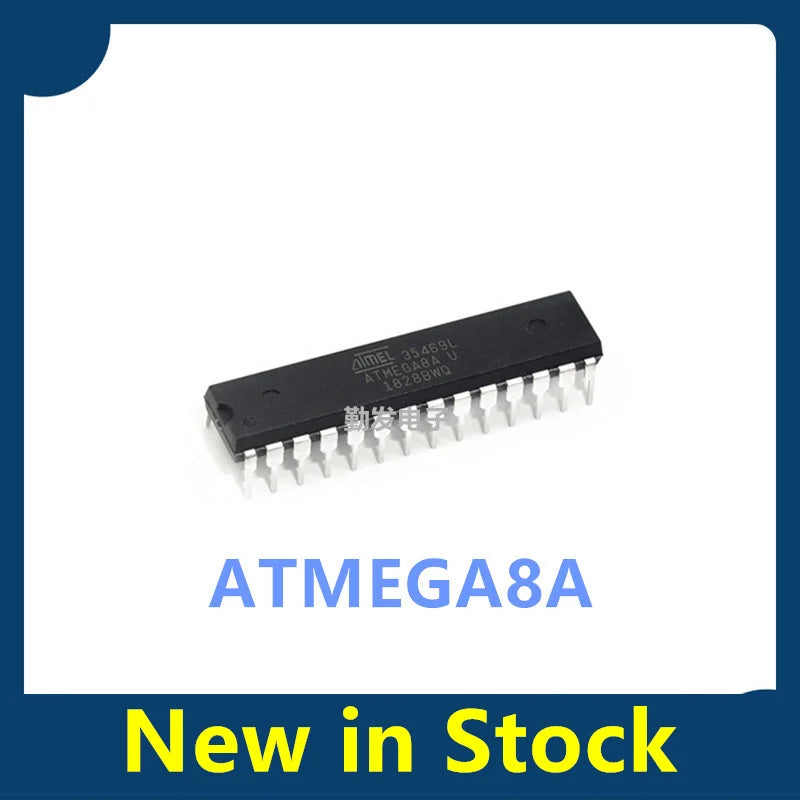5PCS ATMEGA8A-PU AVR microcontroller / 8K flash microcontroller DIP-28