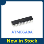 5PCS ATMEGA8A-PU AVR microcontroller / 8K flash microcontroller DIP-28