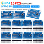 ADS1115 ADC Analog-to-Digital Converter Module with Programmable Gain Amplifier 16 Bit I2C 2.0V To 5.5V for Arduino Raspberry Pi