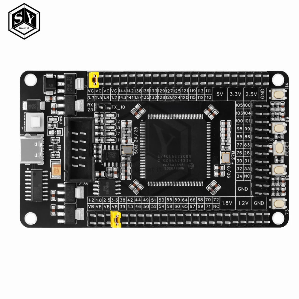 2.5V Altera CycloneIV EP4CE6E22C8N Development Board FPGA Core Board System Board for Arduino