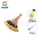 1PCS SMA-J/UF. L-RG178 SMA male to RF Antena UFL Seat RF coaxial cable SMA-J to uFL/u.FL/RF Antena UFL Seat female adapter