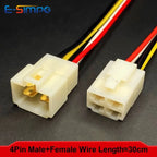 1/5/10Set 6.3mm 1P-8P Automobile Harness Connector 15cm High Current Equipment Cable Male Female Plug Butt Joint 0.75mm2 18AWG