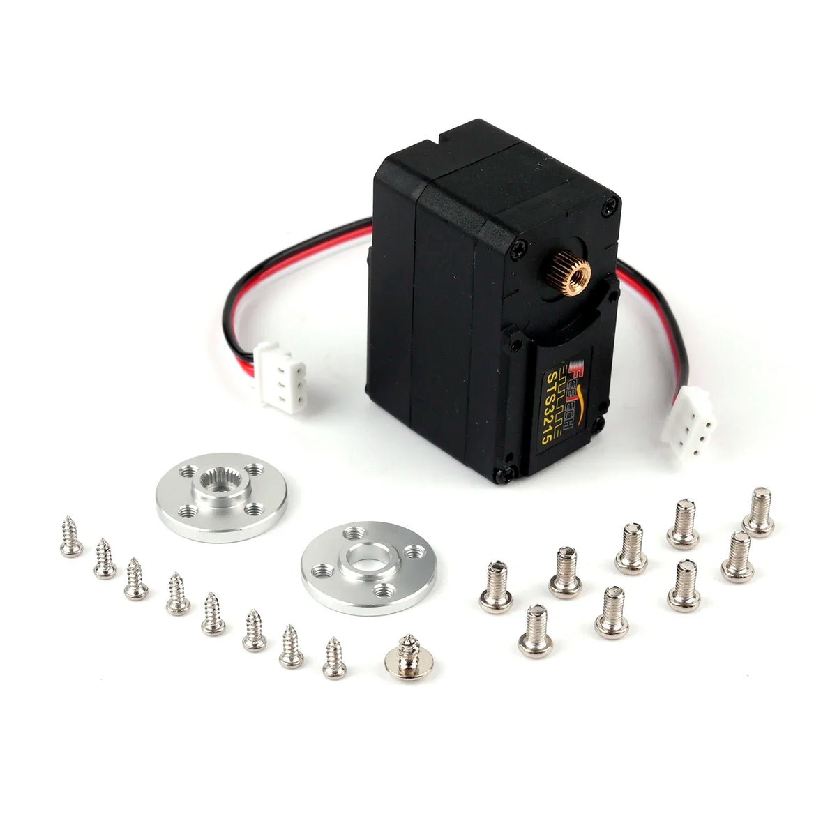 Feetech 30kg.cm Magnetic Encoding Servo RC 360 Degrees Continuous Rotation STS3215 High Precision Feedback TTL Servo Motor