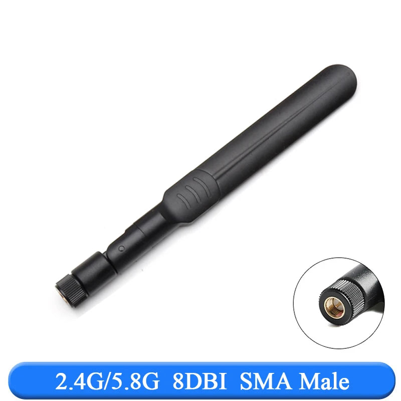 1-10Pcs 2.4GHz 5.8Ghz 5G Antenna RPSMA 8dBi wifi Antenna Dual Band 2.4G/5G 5.8G WIFI Antena Aerial SMA Female Wireless Router