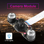 5 Million Pixels Night Vision Camera Module Adjustable Focus 3.3V IR CUT Camera Module for Raspberry Pi Camera Module