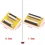 FPC Extension Board FFC Flexible Ribbon Cable Adapter Board 1.0/0.5mm Spacing Flat Wire 4P/8P/10P/20P/40P-60P for Electronics