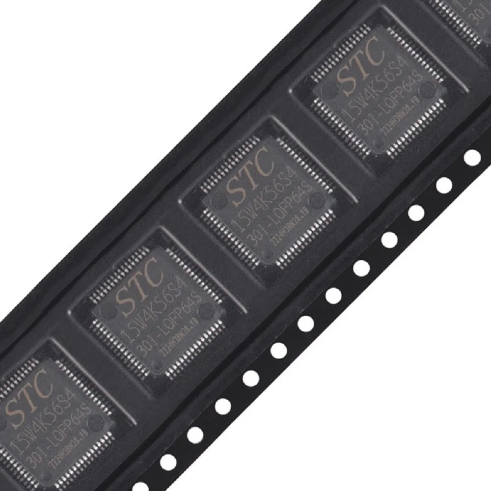 5pcs/lot Microcontroller STC MCU STC15W4K56S4-30I-LQFP64S 8051