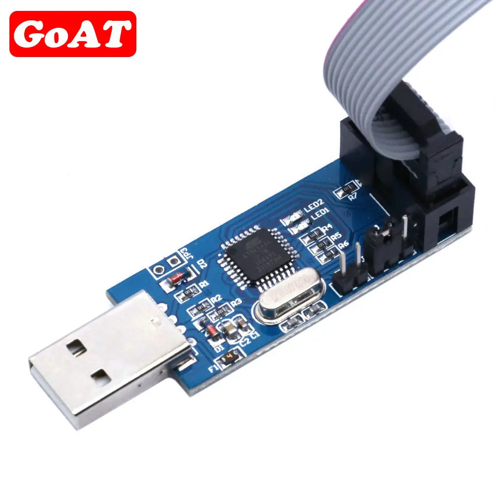 official USBASP USBISP AVR Programmer USB ISP USB ASP ATMEGA8 ATMEGA128 Support Win7 64