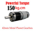 12V24VDC Low Speed Long Life Super Powerful Torque 42mm Planetary Gearbox Gears 775 Motor Planet Deceleration Brushed Gearmotor