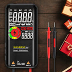 MAXRIENY Smart Digital Multimeter USB Rechargeable True RMS EBTN DC AC Voltage Capacitance Ohm Diode NCV Hz Live WireTester