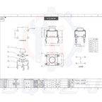 4Pin 6*6 Micro Tact Push Button Switches DIP 6x6x4.3/5/6/7/8/9/10/11/12/13/14/15 MM 4.3mm 5mm 6mm 7mm 8mm 9mm 10mm 11mm