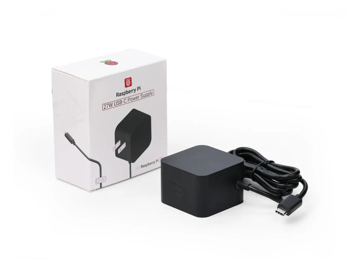Raspberry Pi 5 27W USB-C Type C PD Official Power Supply Adapter, 5.1V, 5A US EU Plug  Version
