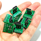Vertical USB Type C Female Socket Patch Board 14P to 2.54 5P Circuit Board Data Test Board Type-c Usb C Connector