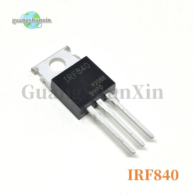10PCS IRF840 IRF840PBF IRF510N IRF520N IRF530N IRF540N IRF630N IRF640N IRF730 IRF740 IRF830 IRF840 MOS TO220 High qualityMOSFET
