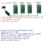 PT100 Thermocouple RTD Sensor Tester with High-Quality Temperature Measurement IC -20-400 Celsius RS485 Modbus Rtu