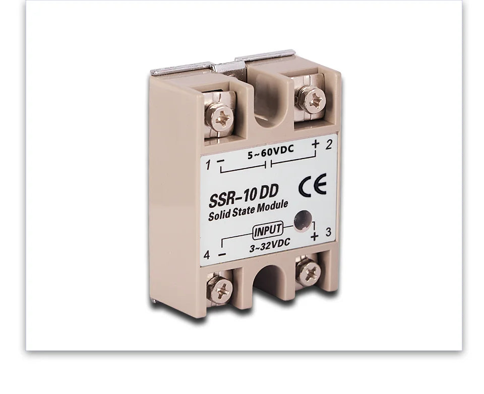 Rele 12V Relay Solid State SSR Module 5V 24Vdc Voltage 24V Relè Switch Relé 12 V 3V Reley Contactor Heatsink 40 DD 10A 40A DC