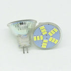 MR11 GU4 Mini LED Spotlight Bulbs AC DC12V 5730SMD 7W 15LEDs Super Bright Cool Warm White Lamp Replace 40W Halogen Light