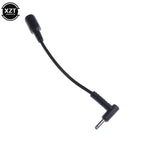 7.4mmx5.0mm Female To 4.5mmx3.0mm Male Charger Adapter Power Connector Converter Cable DC Jack For HP Envy Pavilion G1 G2 G3