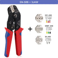 Crimping Tools SN-58B Pliers Interchangeable Jaw For XH2.54/DuPont2.54/2.8/4.8/6.3/ Non-Insulated/Ferrule Terminals Ratcheting