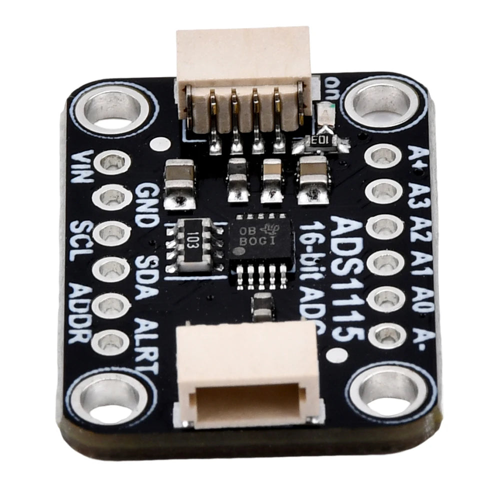ADS1115 16 Bit I2C Module Precision ADC 4 Channel Development Board Pro Gain Amplifier 2.0V to 5.5V for Arduino Raspberry Pie