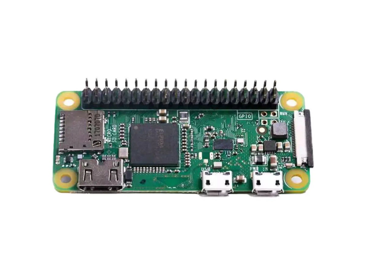 Raspberry Pi Zero W or WH, Compact Single Board Computer, Wi-Fi, Bluetooth, 40 GPIO Pins, 1GHz 512MB RAM, for IoT and Automation