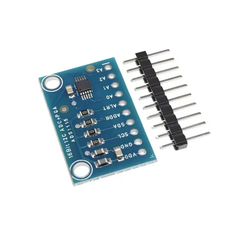 High Performance 4-Channel 16-Bit ADS1115 ADC Module - Analog-to-Digital Converter Development Board