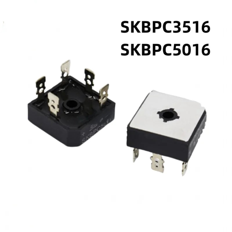 Brand new SKBPC3516 SKBPC5016 50A/35A 1600V three-phase rectifier bridge 5-pin bridge rectifier stack frequency converter
