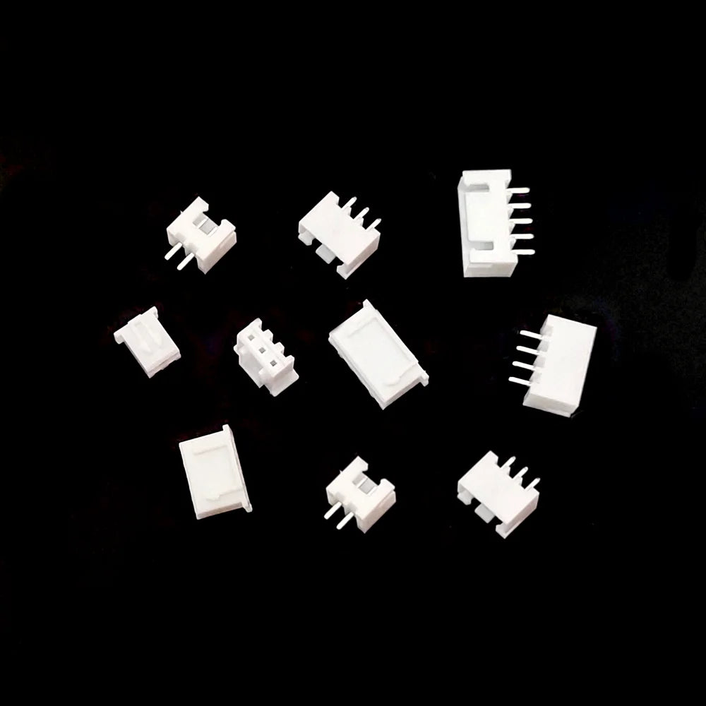 230pcs XH2.54 2p 3p 4p 5 Pin 2.54mm Pitch Terminal Kit Housing Pin Header JST Connector Wire Connectors Adaptor