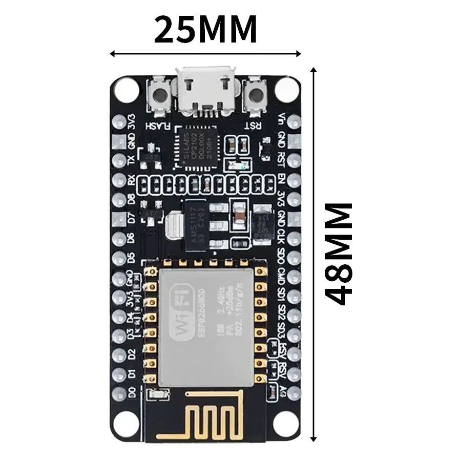 Wireless Module CP2102 NodeMcu V2 Lua WIFI Internet of Things Development Board Based ESP8266 ESP-12E