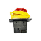 CK21 4 Pins Electromagnetic Switch Emergency Stop ON-OFF Push Button Switches for Industrial Machine Tool AC 250V 16(12)A 5E4