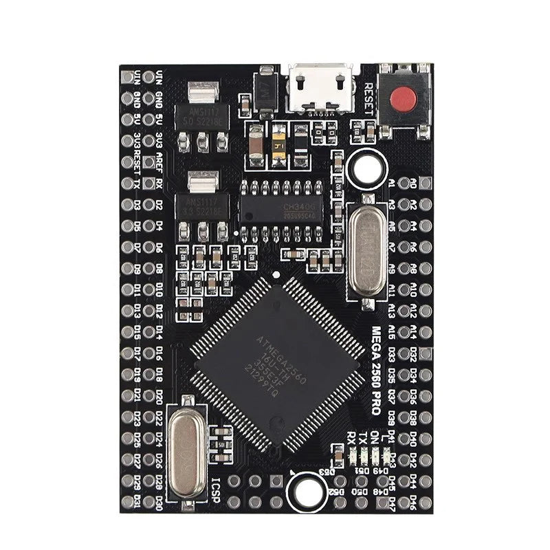 Mega2560 Mega 2560 PRO MINI 5V (Embed) CH340G ATmega2560-16AU MICRO TYPE-C With Male Pinheaders Compatible For Arduino Mega