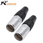 10pcs/lot RJ45 Waterproof Connector RJ45 Aviation Male Plug Network Adapter LAN Ethernet Network Converter Panel Mount