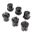 2/5 PCS 3P 4P 5P 6P 7P 8P 13Pin Din Male/Female Plug Soecket Jack With Plastic Handle Keyboard Cable Connector Adaper PS2 DIY