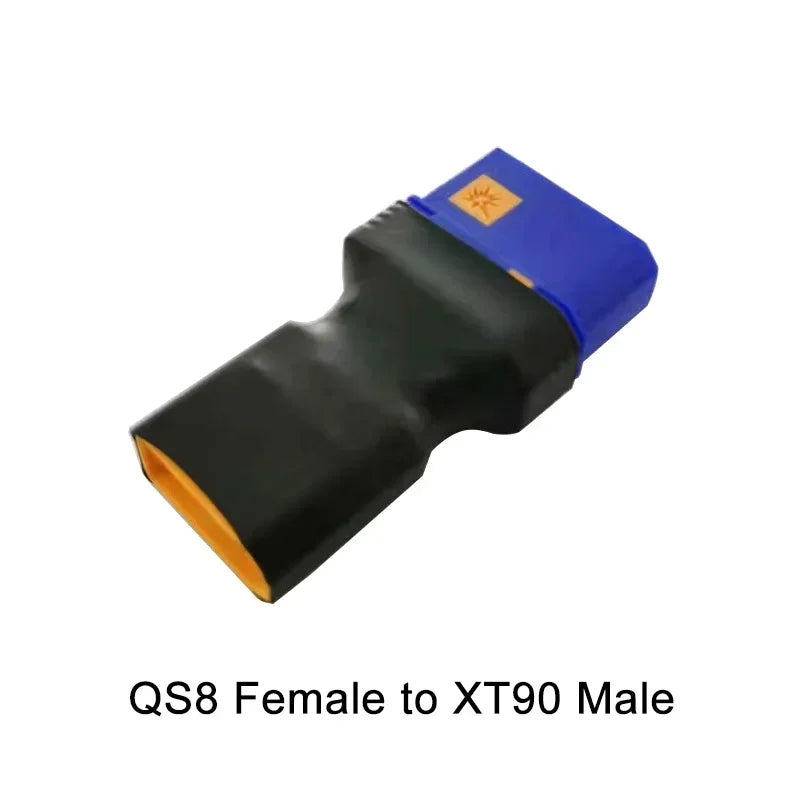 QS8 to XT60 XT90 Integrated Plug Adapter QS8 Male to Female Electric Lithium Battery Model Aircraft XT30 T-type Connector