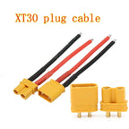 XT30 Pigtail Plug Male and Female Connector with 100mm/150mm 16AWG Tinned Wire Cable for RC Lipo Battery FPV Drone Charger