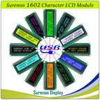 Surenoo LCD2USB USB 162 16X2 1602 Character LCD Module Display Screen Panel sutible LCD Smartie & AIDA64 for DIY PC