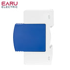 EARU AC SPD 1P/3P+NPE 50KA T1 T2 385V 275V House Lightning Surge Protector Protective Solar Low-Voltage Arrester Device Din Rail