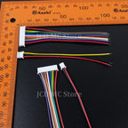 10Pcs SH1.0 MX1.25 ZH1.5 PH2.0 XH2.54mm Head Wire Cable Connector Pitch 1.0/1.25/1.5/2.0/2.54mm 2/3/4/5/6/8-12Pin Female Plug