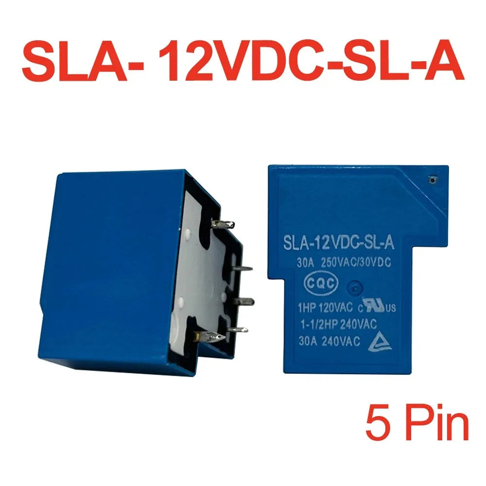5 PCS Power Relay SLA Series SLA-05V 09V 12V 24V 48VDC-SL-A -C 4 Pin 5 Pin 6 Pin 30A T90 for Electronic Components Market