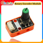 Rotary Encoder Module Quadrature Output with Push Button 3~5V for Arduino/ESP32/micro:bit