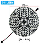 DC5V 12V WS2812B SK6812 Luces Led Ring Smart 5050 RGB BuiIt-in IC 3Pin Individually Addressable Pixel Round Modules Light