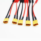 1pcs / 5pcs 15CM XT30 Plug Charge Lead to 4.0mm Banana Plugs Charge Cable Silicone Wire 16AWG For Lipo Battery