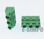 10pcs 2P 3P 300V/30A 22-10AWG 6.35/7.62/9.5mm 7620-7.62 635-6.35 950-9.5mm Pitch Spliceable CE UL PCB Screw Wire Terminal Block