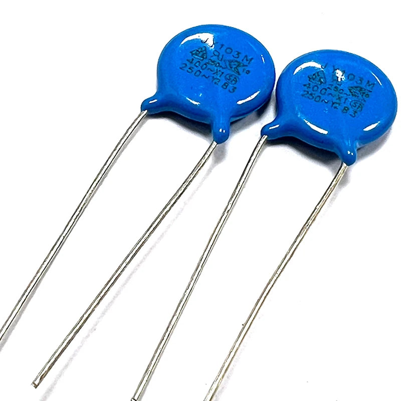 50pcs Safety Y Capacitor 250v10nF 103M X1 Y2 High Voltage Ceramic Capacitor 0.1uF 103M250v 250v103 250v103m
