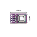 10pcs/1pc SCD40 SCD41 Gas Air Sensor Detect CO2 Carbon Dioxide Temperature and Humidity Two-in-one Module I2C II2 Communication