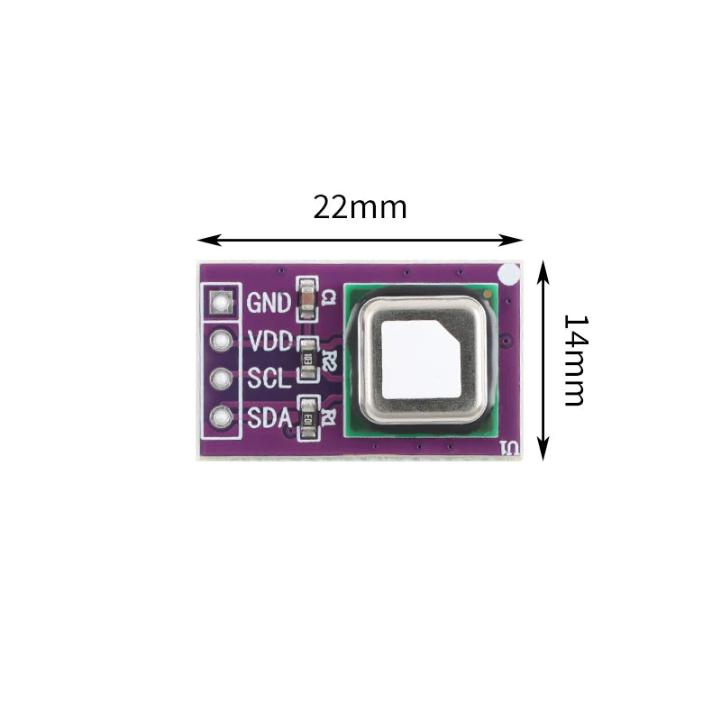 10pcs/1pc SCD40 SCD41 Gas Air Sensor Detect CO2 Carbon Dioxide Temperature and Humidity Two-in-one Module I2C II2 Communication