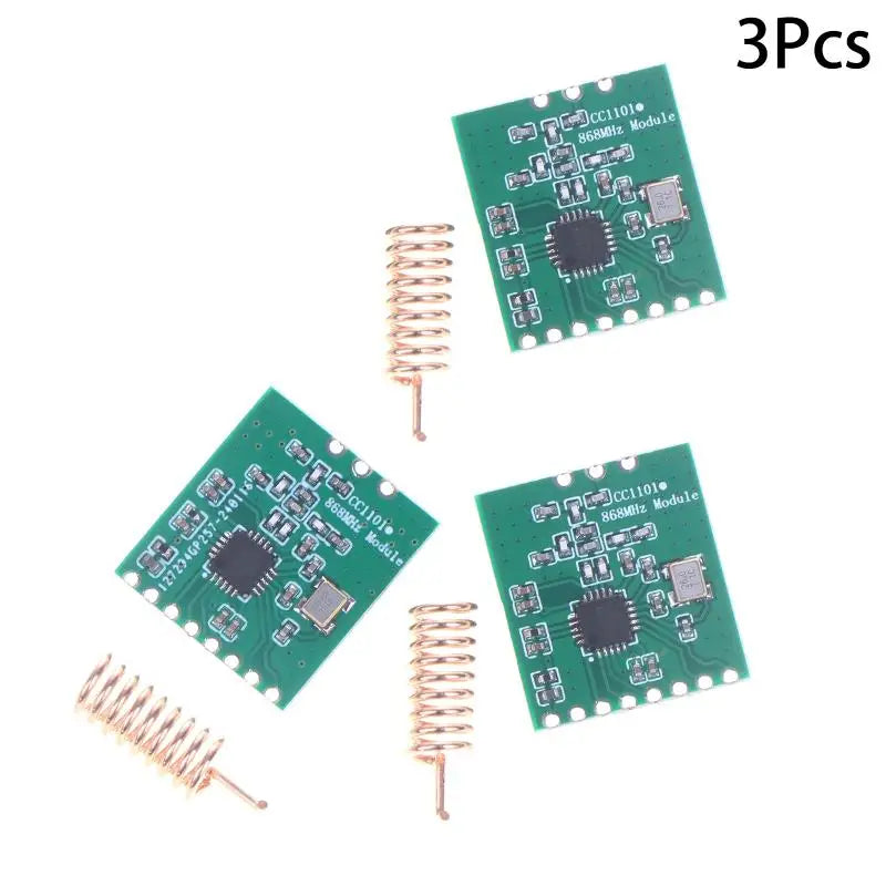 1/2/3PCS CC1101 Wireless Module Long Distance Transmission Antenna 868MHZ SPI Interface Low Power M115 64-byte